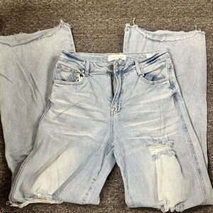 Risen Light Blue Denim Jeans